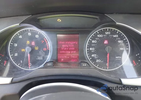 2012 Audi A4 2.0T Premium z USA, uszkodzony, nr VIN WAUBFAFL0CN021188